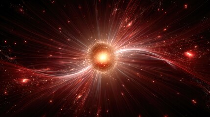 Naklejka premium Dark Velvet Textured Surface with Glowing Central Light