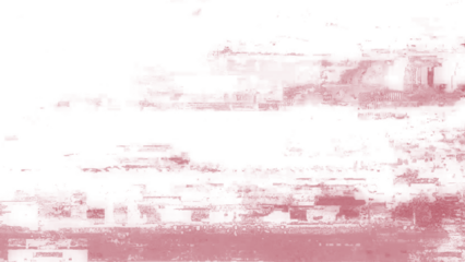 Futuristic Cyberpunk Glitch with Neon Data Noise and Transparent Background