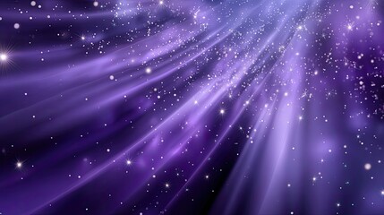 Fototapeta premium Vibrant Purple Gradient with Soft Sparkling Highlights
