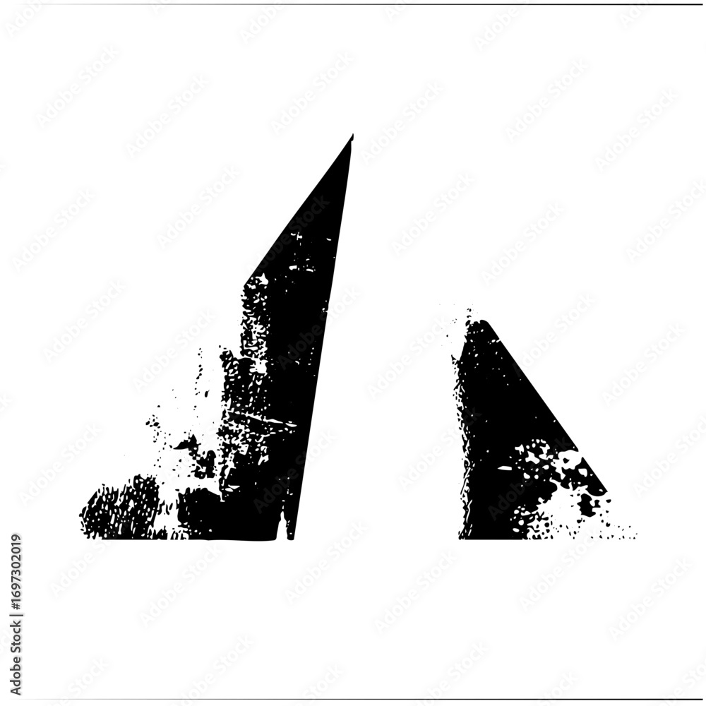 Poster vector abstract black vector triangles create a dynamic minimalist .