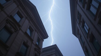 City Lightning Storm.