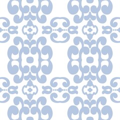Fototapeta premium pattern batik flower damask ethnic boho ikat texture tribal geometric background