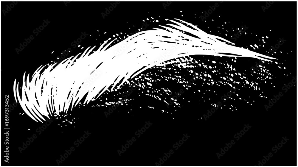 Poster vector dynamic white splash with flowing lines creates an energetic wave .