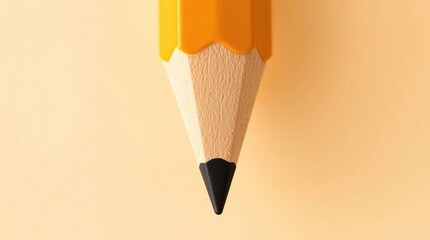 Yellow Pencil Point Closeup.