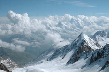 majestic view of top  mountains in world specifically focusing on breathtaking alps