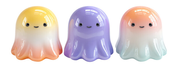 Cute colorful jellyfish figures for playful home decor and gifts
