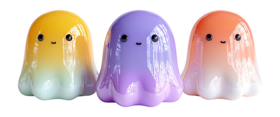 Cute Colorful Jelly Character Figures for Children's Playtime Fun