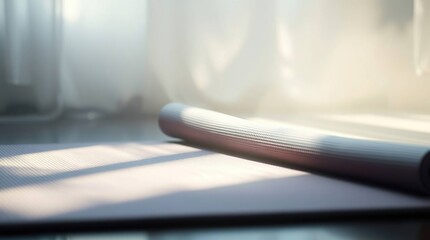Yoga Mat Sunlight Window.