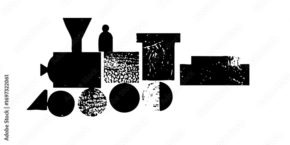 Poster vector abstract geometric shapes and figures create a modern composition.