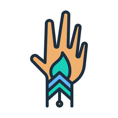 Obraz premium Cultural Lag Icon