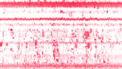 Abstract Cyberpunk Background with Random Pixels and Corrupted Signal. Techno glitch style backdrop. Glitched banner with TV noise, Glitch camera effect. TV scan line monitor. Data noise texture.