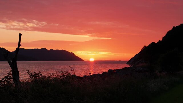 Epis sunset captured in Norway