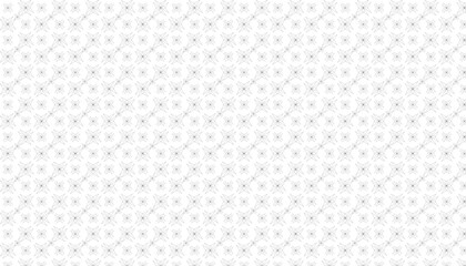 Intricate Geometric Starburst Pattern in Black and White seamless