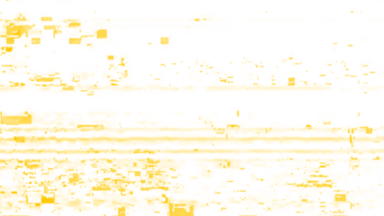 Techno Glitch Poster Template with Horizontal Distortion and Neon Elements. Techno glitch style backdrop. Glitched banner with TV noise, Glitch camera effect. TV scan line monitor. Data noise texture.