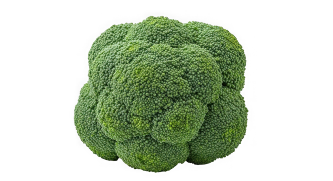 Fresh broccoli florets healthy vegetable organic produce green food nutrient rich delicious edible plant cuisine ingredient culinary transparent background