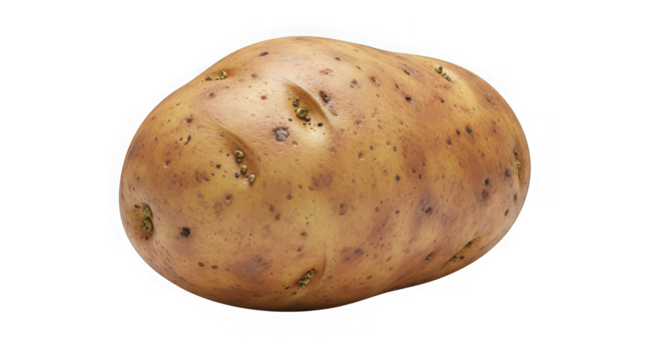 Close-up view of io jupiter's volcanic moon showing a textured surface with diverse colors and craters transparent background - Powered by Adobe