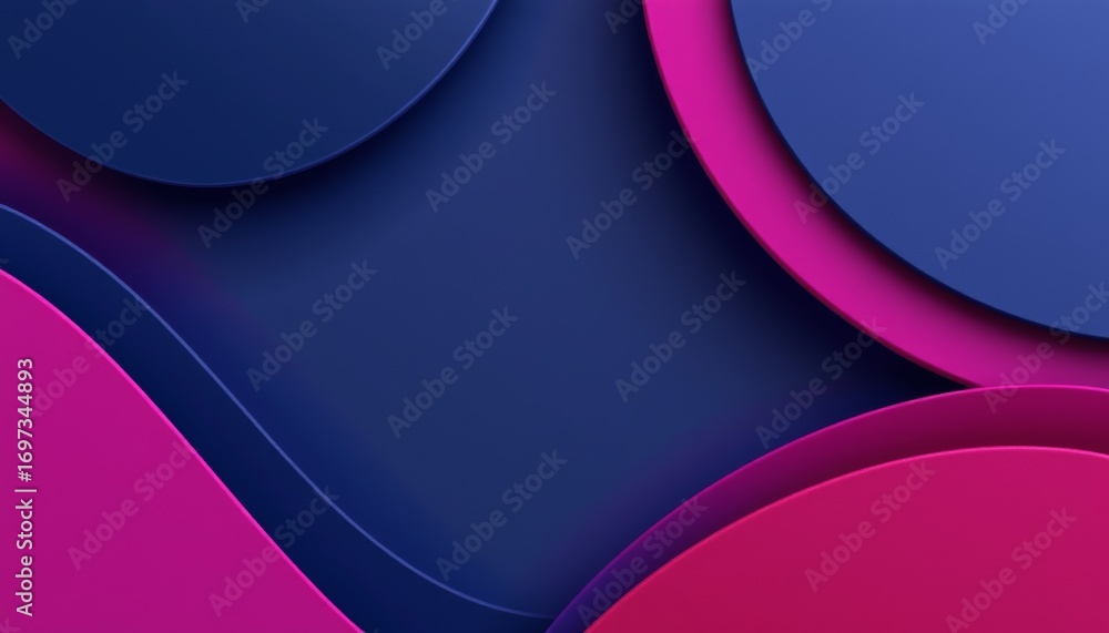 Poster dynamic abstract layers of colorful design digital art vibrant background graphic composition artist