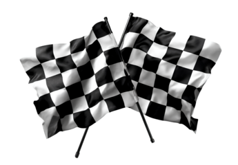  racing flags, checkered pattern, isolated on a transparent background, png filevv.png