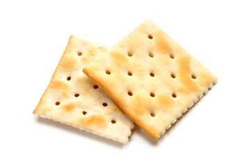 白背景に四角いクラッカー
