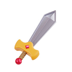 Sword 3D Icon