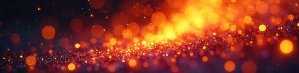 Close-up shot of glittering particles burning with an intense, fiery glow, creating a mesmerizing display of light and energy  Perfect for abstract, fantasy, or magical themes ,  sparkles,  hot