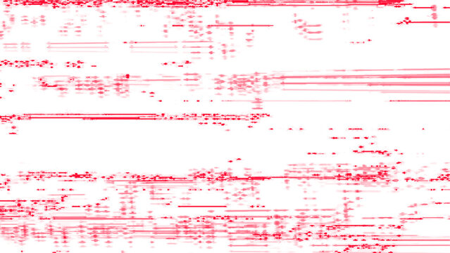 Glitch Art Texture with Retro Monitor Scan Lines and Color Elements. Techno glitch style backdrop. Glitched banner with TV noise, Glitch camera effect. TV scan line monitor. Data noise texture.