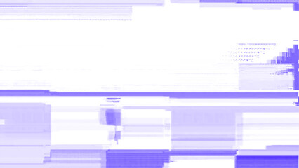 Glitch Art Texture with Retro Monitor Scan Lines and Color Elements. Techno glitch style backdrop....
