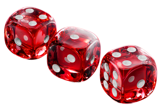  red dice clipart, on a transparent background,vv.png
