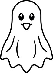 halloween ghost cartoon