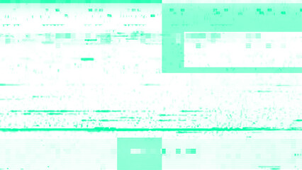 Cyberpunk Street Light Motion with VHS Effect and Pixel Elements. Techno glitch style backdrop....