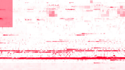 Cyberpunk Street Light Motion with VHS Effect and Pixel Elements. Techno glitch style backdrop....
