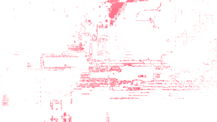 Cyberpunk Street Light Motion with VHS Effect and Pixel Elements. Techno glitch style backdrop. Glitched banner with TV noise, Glitch camera effect. TV scan line monitor. Data noise texture.