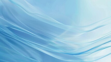 Naklejka premium Modern Minimalist Abstract Art with Soft Blue Gradient Tone, Creative Graphic Design & Fresh Visual Effect—Suitable for Decoration, Advertising Image & Fashion Visual Art