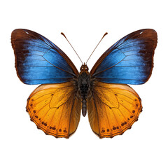 blue and yellow butterfly png, realistic blue yellow butterfly, blue yellow butterfly illustration, flying blue yellow butterfly, blue yellow butterfly artwork, detailed blue yellow butterfly, small