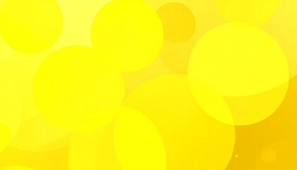 Abstract yellow circles