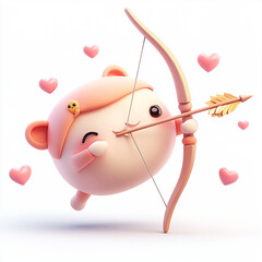 an adorable character cute kawaii design