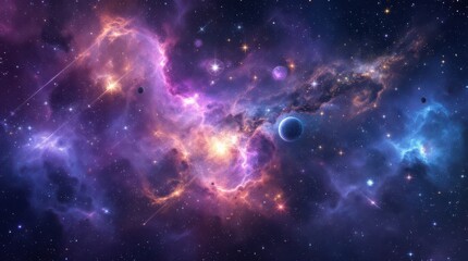 Cosmic Nebulae and Stellar Bodies.