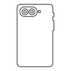 Smartphone outline