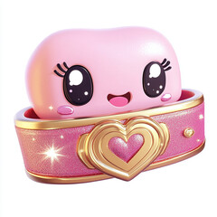 an adorable character cute kawaii design