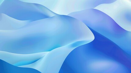 Fototapeta premium Modern Minimalist Abstract Art with Soft Blue Gradient Tone, Creative Graphic Design & Fresh Visual Effect—Suitable for Decoration, Advertising Image & Fashion Visual Art