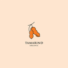 Fresh tamarind Logo Design Template