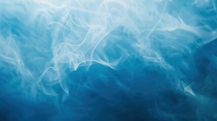 Modern Minimalist Abstract Art with Soft Blue Gradient Tone, Creative Graphic Design & Fresh Visual Effect—Suitable for Decoration, Advertising Image & Fashion Visual Art