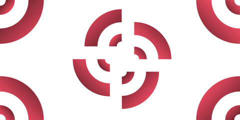 Concentric Circle Patterns in Minimalist Design