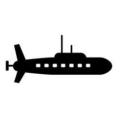 Submarine vector icon set collection. Submarine trendy style illustration for web and app..eps