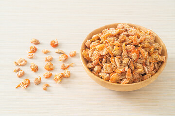 dried shrimps or dried salted prawn