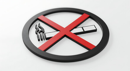 Obraz premium No smoking sign