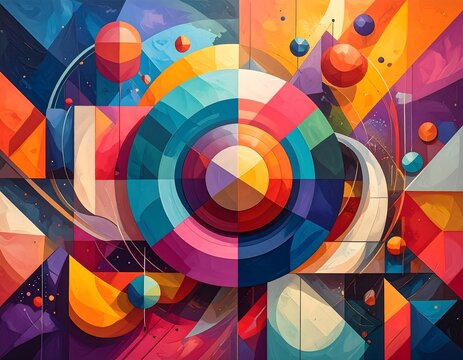 Abstract Geometric Composition