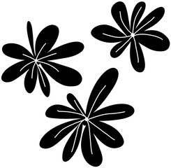 flower, black, blossom, bloom, nature, gothic, moody, dramatic, floral, botanical, illustration, design, minimal, modern, trendy, aesthetic, stylish, unique, bold, decorative, pop art, graphic, dark, 