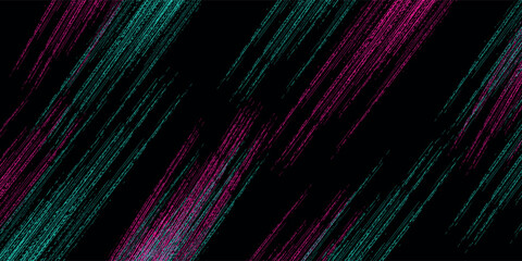 Fototapeta premium Car sticker wrap banner abstract sporty lines pink blue greenish grunge color combination brush