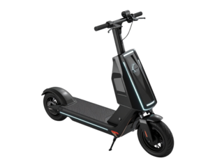 Foldable Electric Scooter in Minimal Studio Style